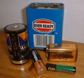 Some of the different types of batteries that need to collected