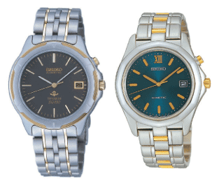 Pair of Seiko watches