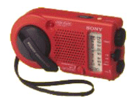 Sony ICF B200 - windup radio